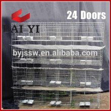 Cage d'élevage soudée chaude de treillis métallique de cage de lapin / cage de reproduction de lapin